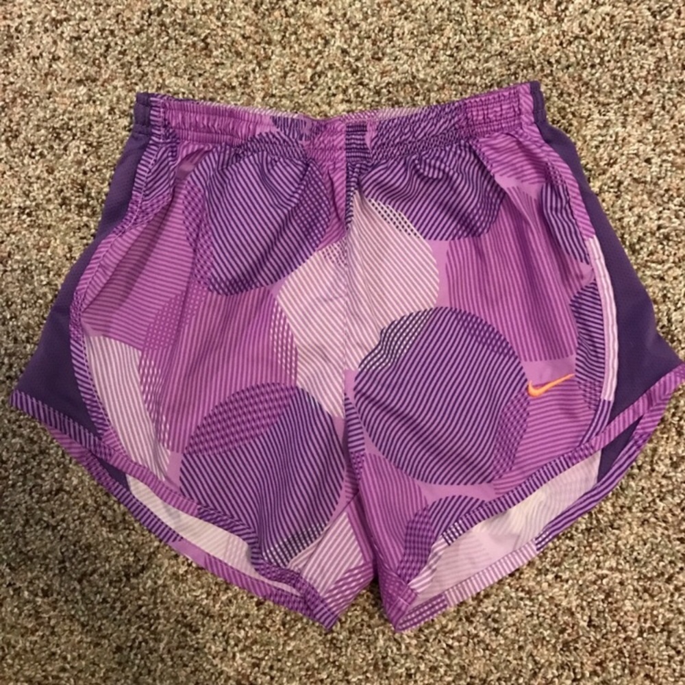 Two pairs of medium girls Nike shorts