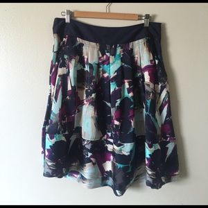 Printed Skater Skirt