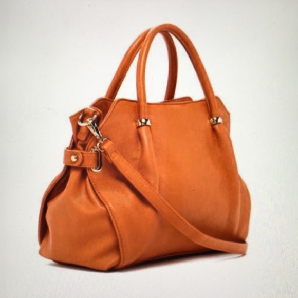 BEATRICE TOP HANDLE TOTE COLOR CLAY/BURNT ORANGE - Picture 2 of 3