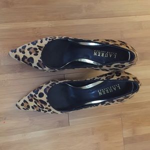 Lauren by Ralph Lauren Leopard Pumps Size 9B