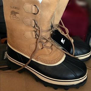 Sorel caribou snow boots new with tags