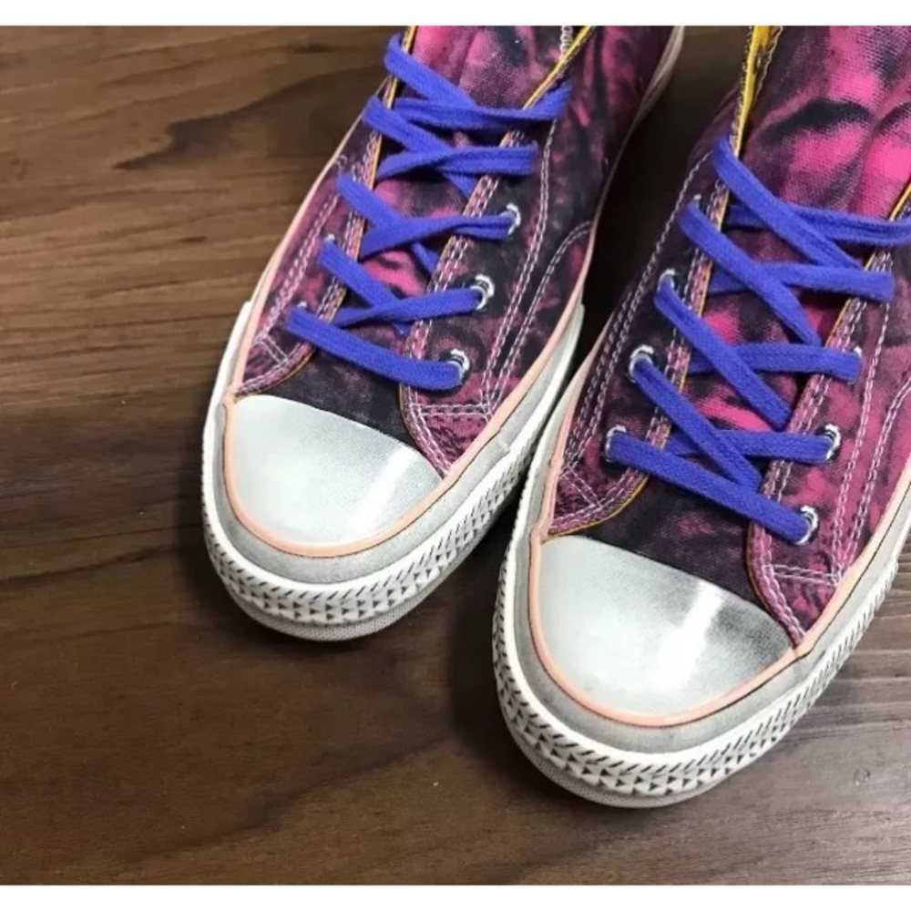 CONVERSE MENS ANDY WARHOL SHOES HI TOPS - Picture 5 of 5