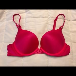 Victoria's Secret hot pink push-up