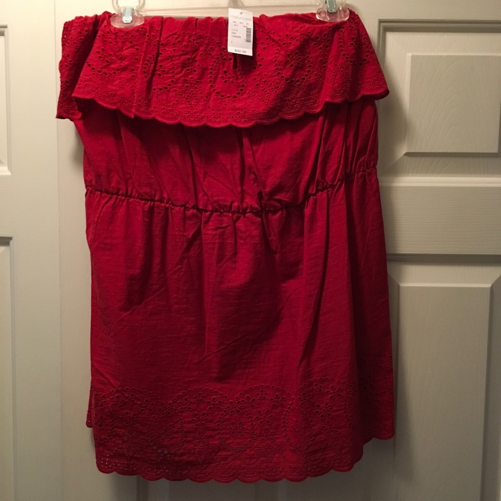 Strapless Shirt From Maurice's. NWT's & not worn.