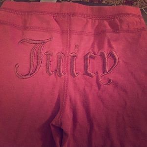 Baby Juicy Couture pink leggings size 6mo