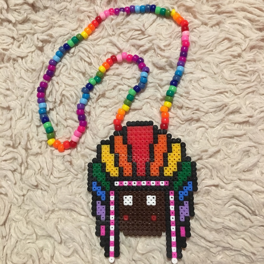 ✨Indian perler necklace✨