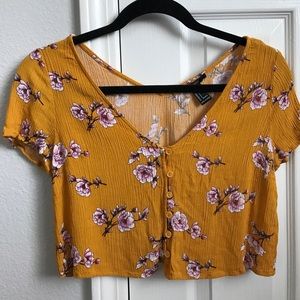 Floral Crop Top