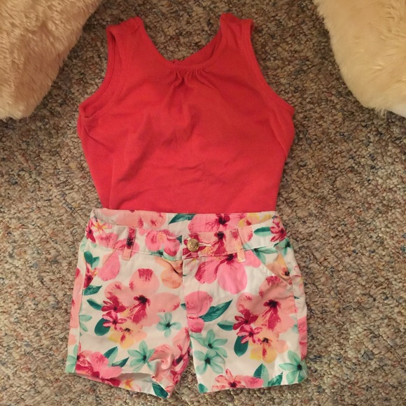 🌺CARTER"s Shorts 4T / JK TANK TOP - Picture 1 of 4
