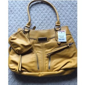 Mustard yellow medium size purse