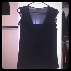 Express ruffled top
