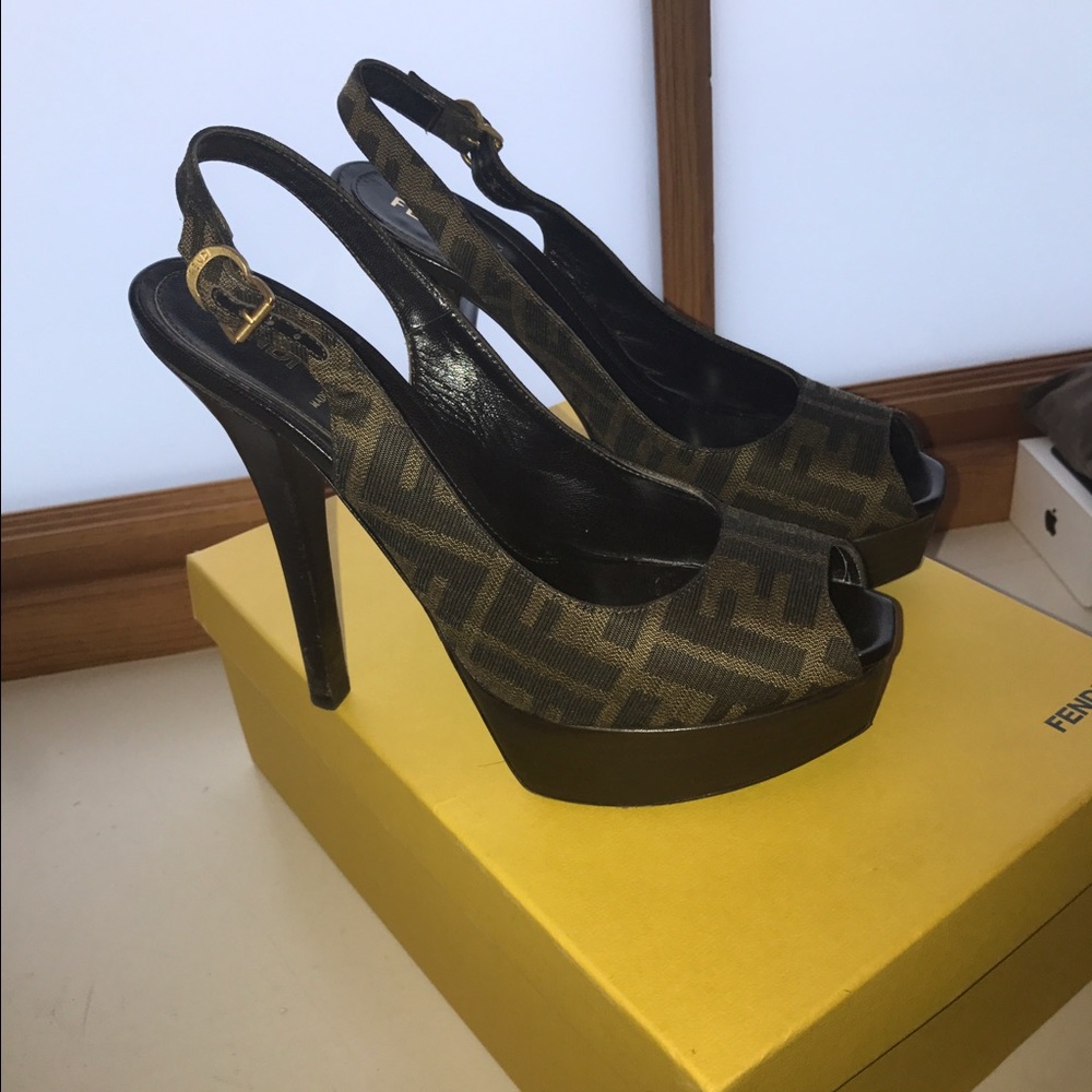 Fendi sling backs