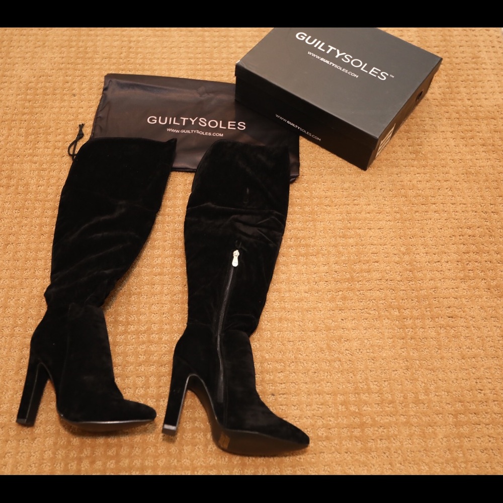 NWT Over the Knee black boots