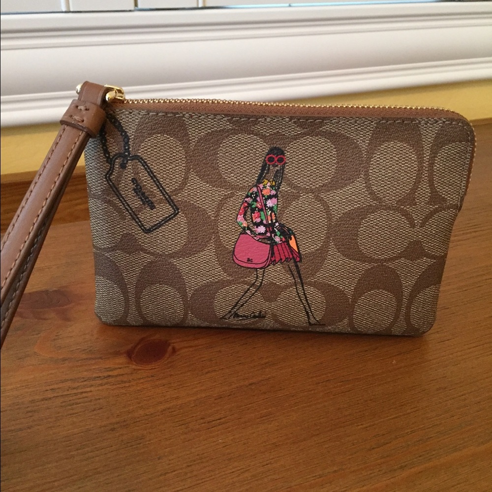NWT Coach Bonnie Cashin Wristlet