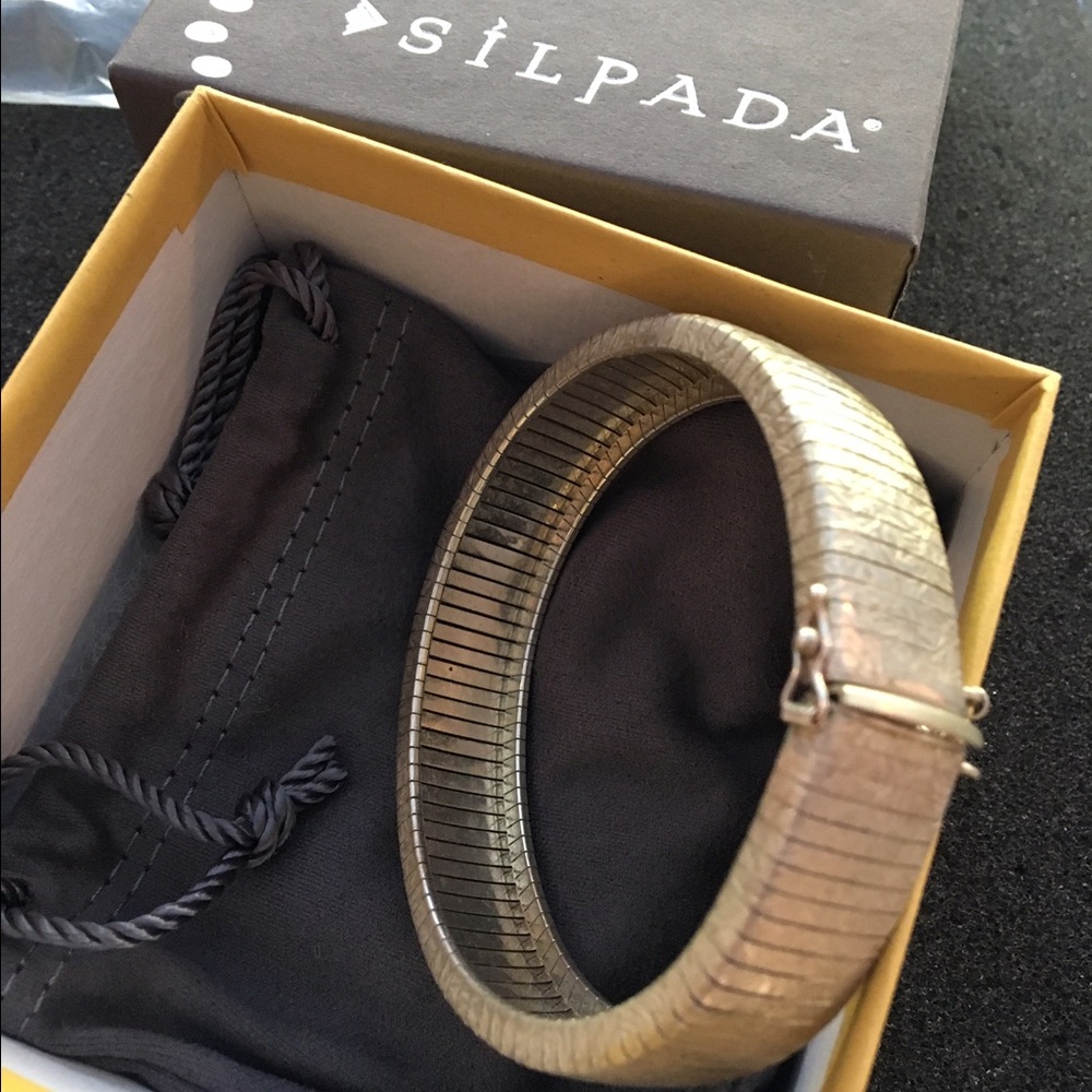 Silpada Designs Coloseum bracelet .925 Sterling