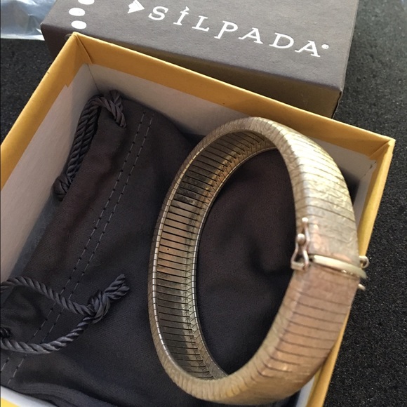 Silpada Designs Coloseum bracelet .925 Sterling - Picture 1 of 2