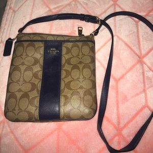 Coach cross body purse