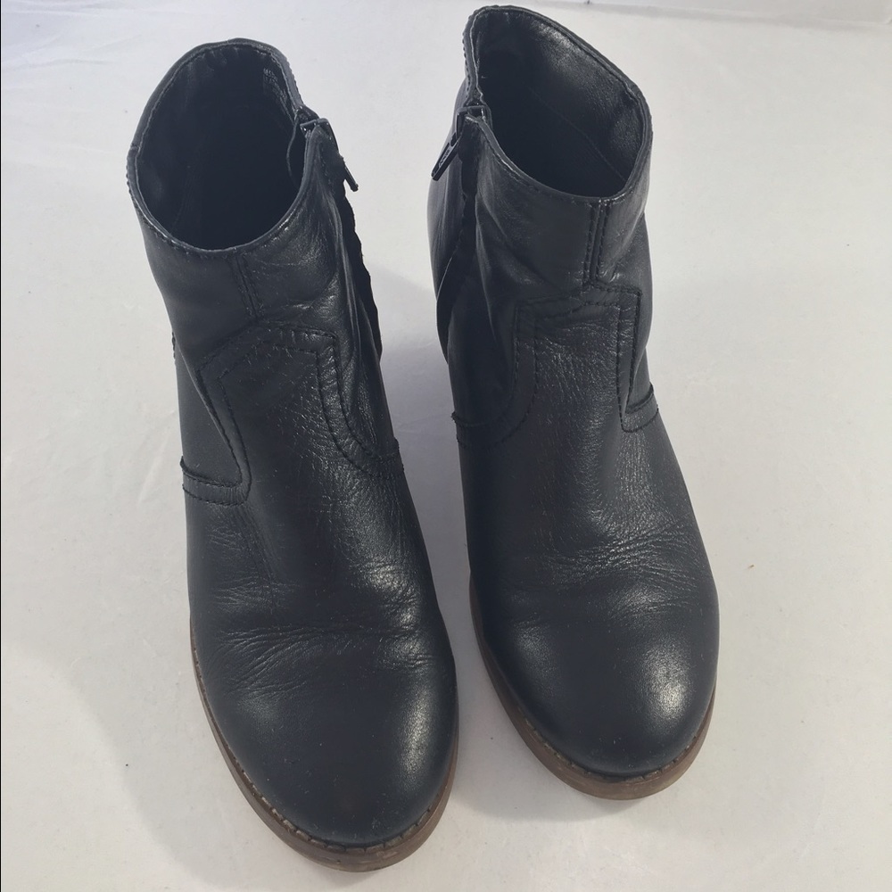 Crown vintage leather booties