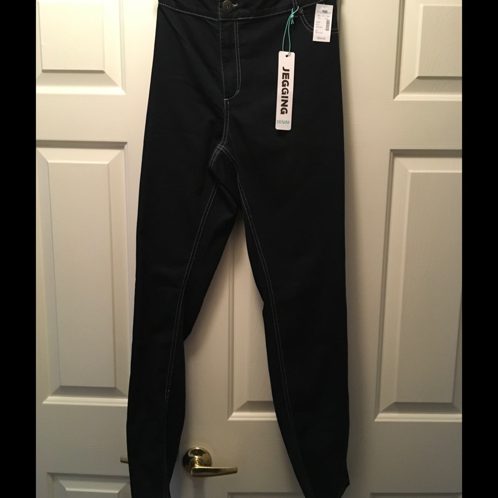 Dark Blue Denim Jeggings in 22 Regular. NWT's.