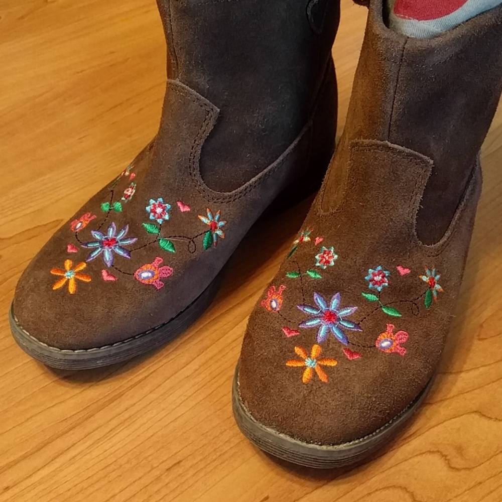 Hanna Andersson Leather Boots