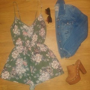 Kendall & Kylie Floral Romper