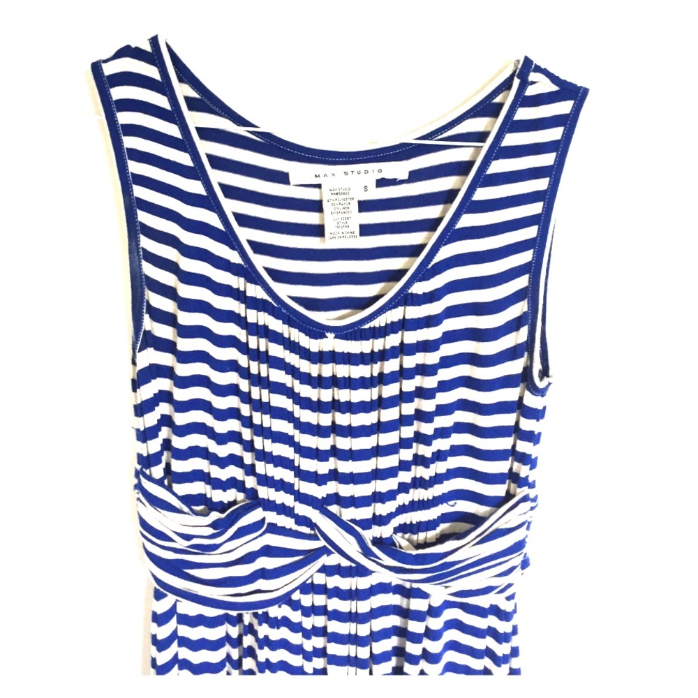 Striped, flowy dress