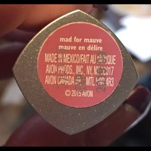 Avon mad for mauve beyond color lipstick