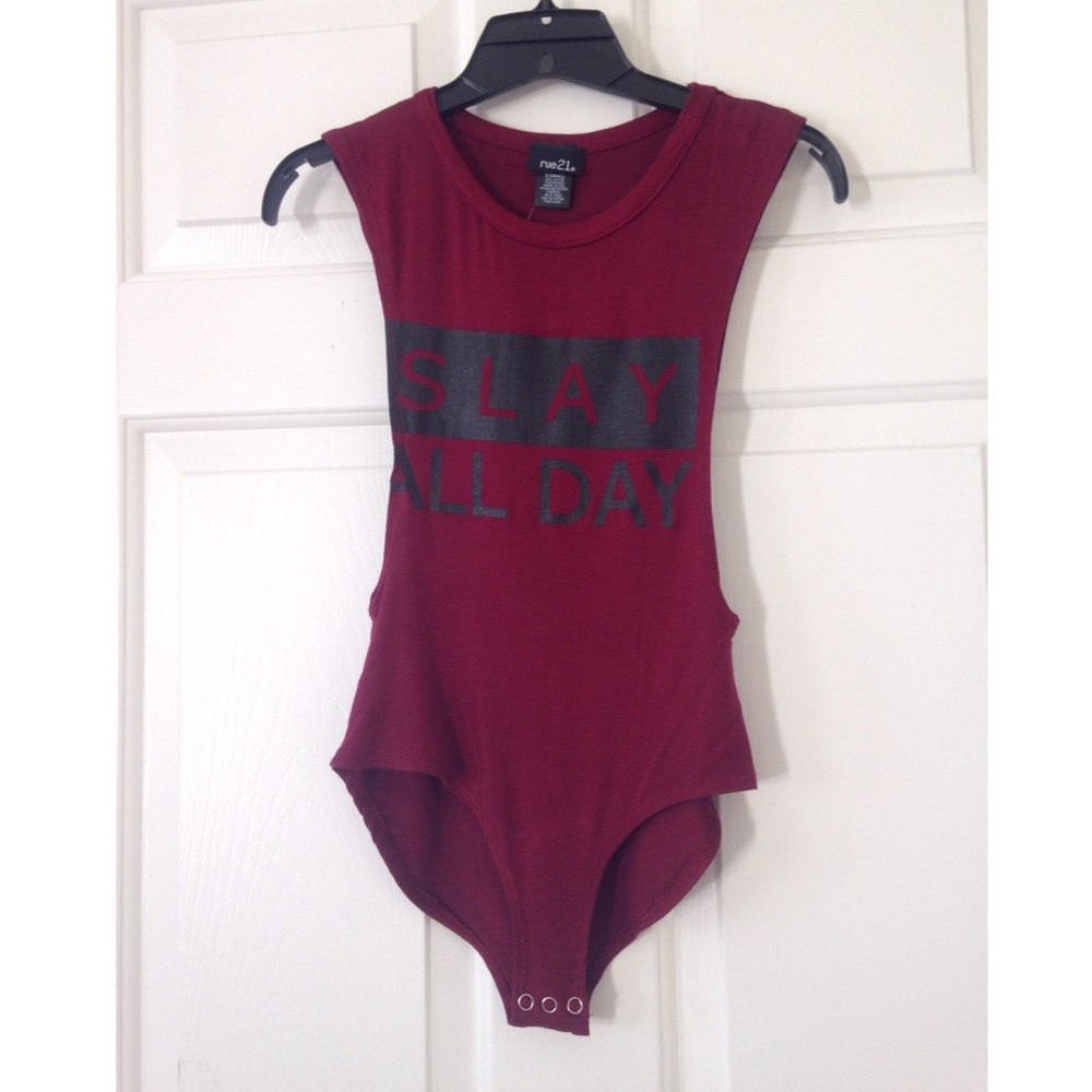 💁"SLAY ALL DAY" Body Suit💁