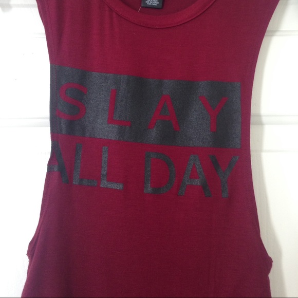 💁"SLAY ALL DAY" Body Suit💁 - Picture 2 of 4