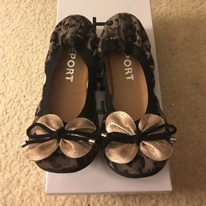 Girls Report Alley Leopard Flat