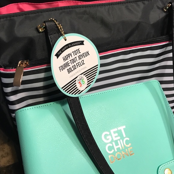 Happy Planner Tote and cover. Brand new set. - Picture 2 of 2
