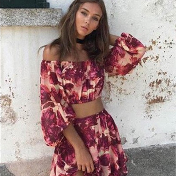 For Love and Lemons Tops - NWT For Love and Lemons Wild Rose Top!