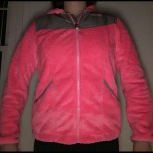 Pink north face