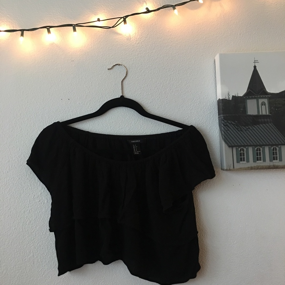 Off The Shoulder Ruffled Top