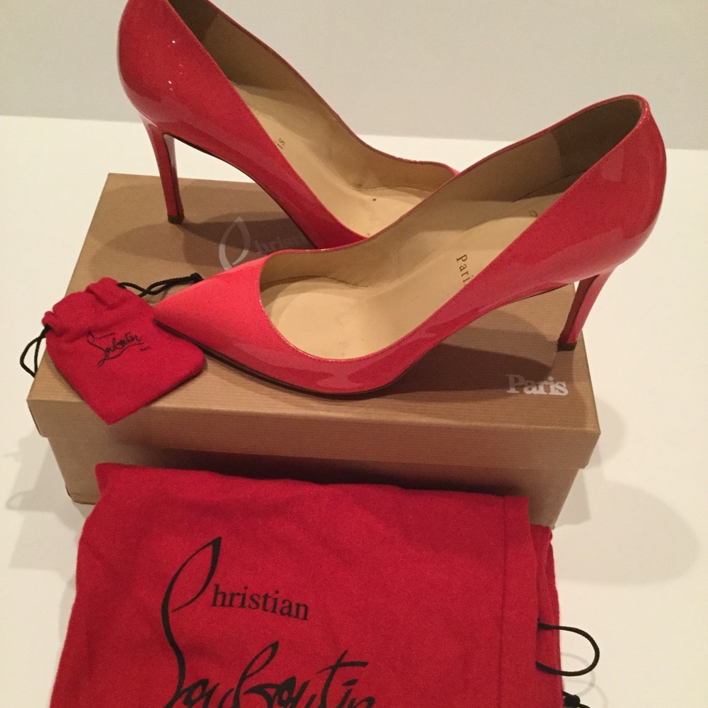 Christian louboutin pigalle 85 patent calf