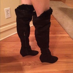 Thigh high boots