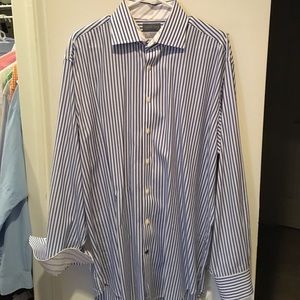 Thomas Dean Men's Button-Down Shirt Size L (17)
