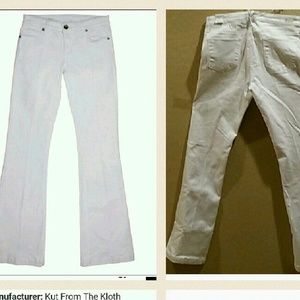 Kut From The Kloth WHITE jeans