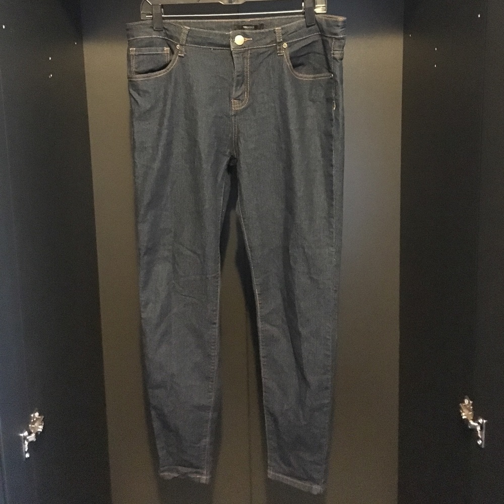 Navy blue jeans