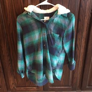 Green flannel