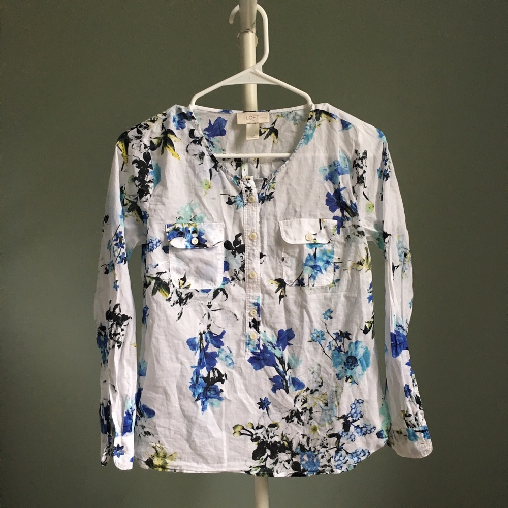 Loft Floral Blouse