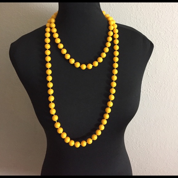 Jewelry - Orangish yellow necklace