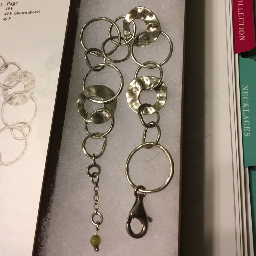 A Silpada Designs classic! Paper Chain bracelet.