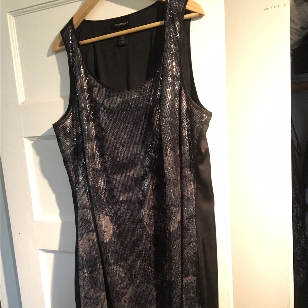 SALE Black sequin dress
