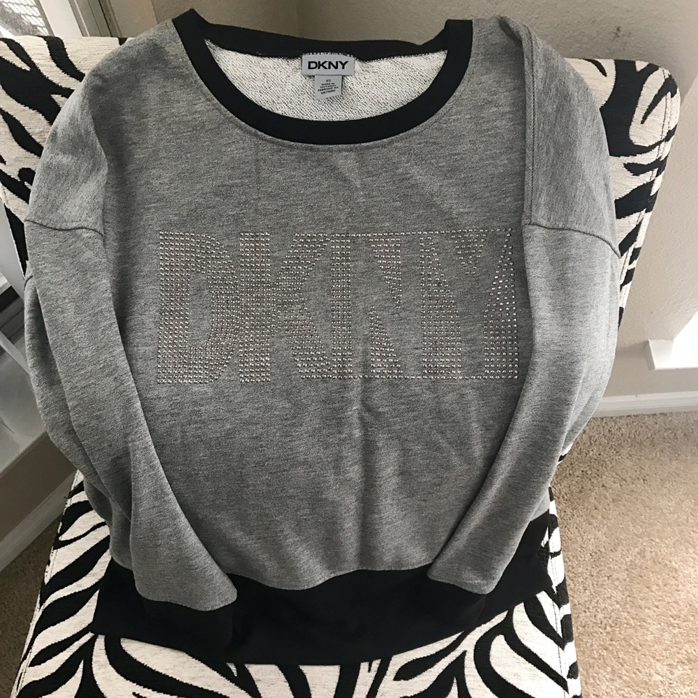 NWOT DKNY Beaded Sweater