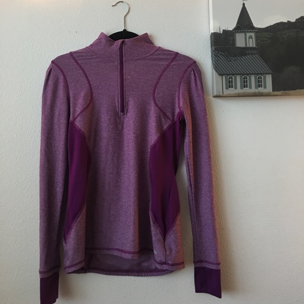 3/4 Zipper Workout Top