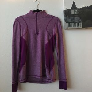 3/4 Zipper Workout Top