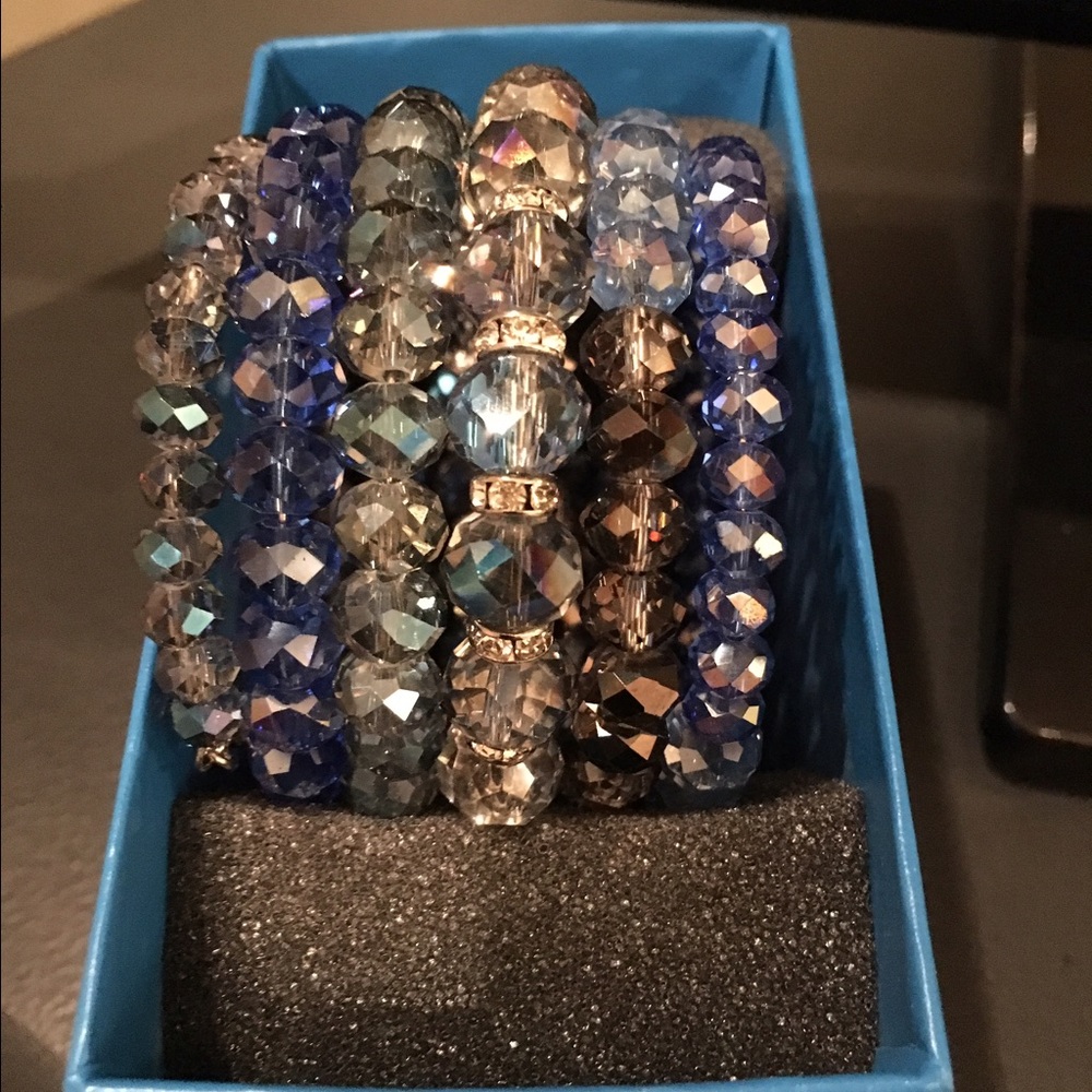 Brand New - Crystal wrap bracelet