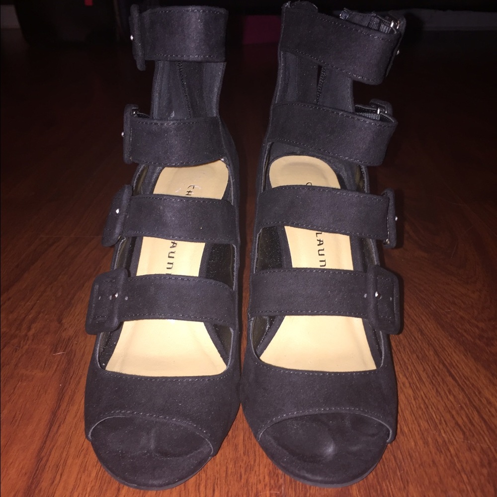 Chinese Laundry Black Heels