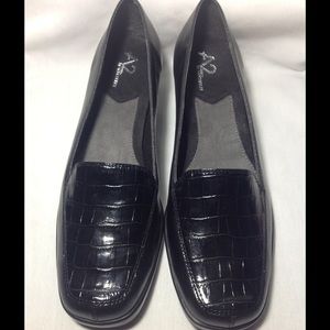 A2 by Aerosoles croc loafers