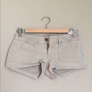 Hollister Tan Cargo Shorts
